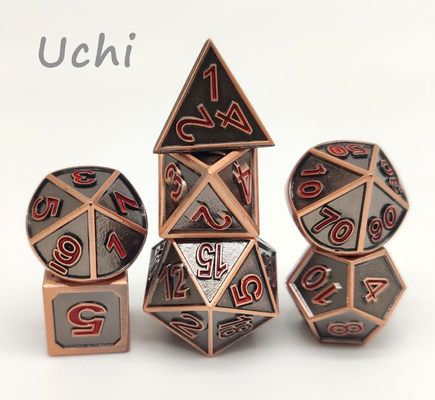 14-22mm sete dados personalizados ajustou-se prático para Savage World