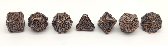 O metal Handcrafted Nontoxic corta o grupo, bordas afiadas dos dados de pouco peso