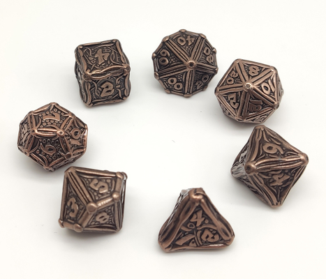 O metal Handcrafted Nontoxic corta o grupo, bordas afiadas dos dados de pouco peso