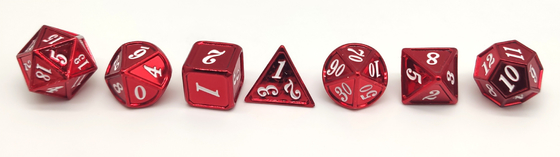 Desgaste feito a mão dos dados do RPG do metal - prático de múltiplos propósitos resistente