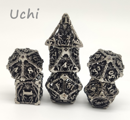 Mini Dice Set de pouco peso inodoro, dado minúsculo de múltiplos propósitos do metal
