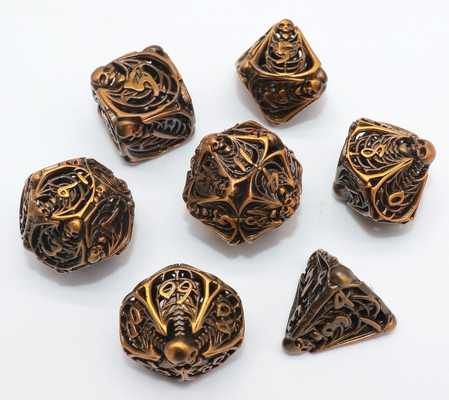 Desgaste puro de Mini Polyhedral Dice DND das bordas afiadas - resistente resistente