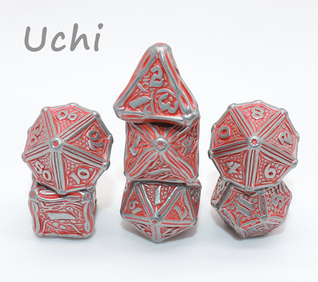 Bens práticos antiusura de Mini Polyhedral Dice Set Handcrafted