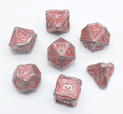 Dados Nontoxic afiados afiados do RPG de DND, grupo poliédrico inodoro de 7 dados