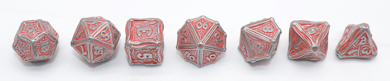 Os dados lustrados do jogo do RPG ajustaram o desgaste de múltiplos propósitos - bens resistentes