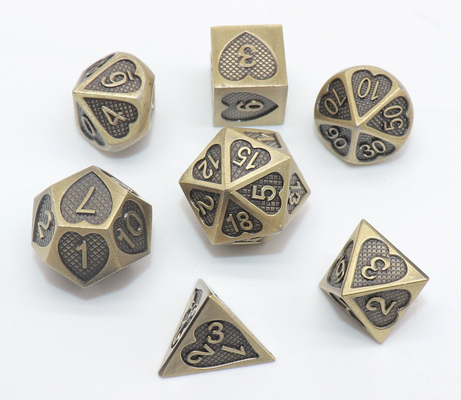 Os dados Tabletop práticos do jogo ajustaram a moedura manual pura das bordas afiadas