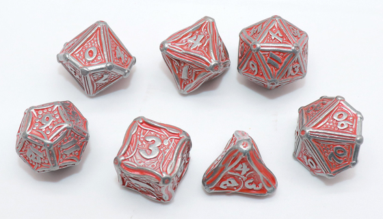 Os dados Tabletop práticos do jogo ajustaram a moedura manual pura das bordas afiadas
