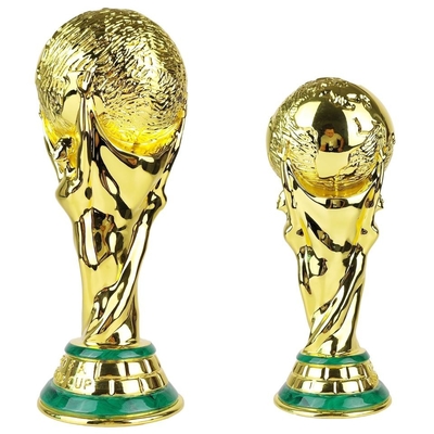 Ouro antiusura concessão chapeada Tin Alloy Portable do copo do troféu do metal