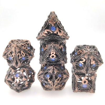Polimento de resina de borda afiada exclusivo não tóxico para dados de Mini RPG Savage World