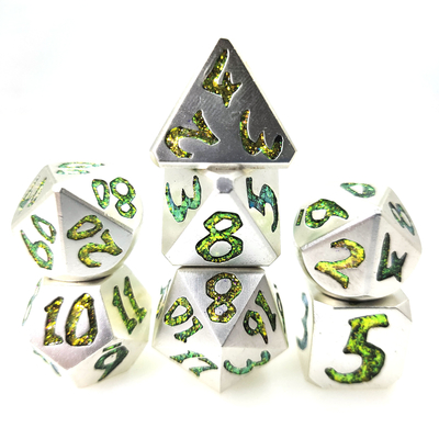 Os dados SetISO9001 do RPG pintaram RPG DiceOdorless Mini Polyhedral Dice Set