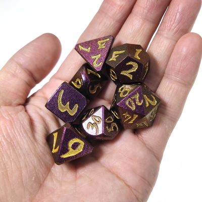 Conjunto de dados poliédricos minúsculos e inodoros portáteis Pokémon For Savage World