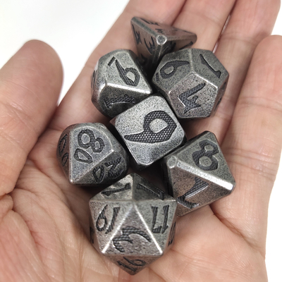 Conjunto de dados de RPG poliédrico mini fornecedor para poliedro resistente de masmorras e dragões
