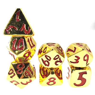 Carta de Tarô Derramando GST Multiuso Mini RPG Dado Inodoro Mini Luxo Poliédrico