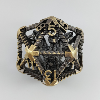 D20 DND em grande escala RPG poliédrico Dungeons And Dragons