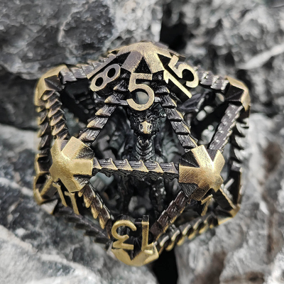 D20 DND em grande escala RPG poliédrico Dungeons And Dragons