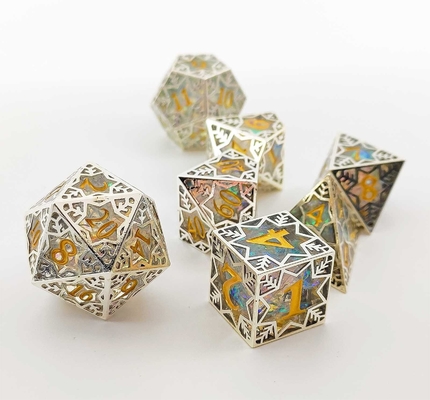 Conjunto de dados de resina DND#RPG#COC Dungeon And Dragon