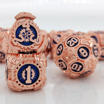 Metal Gear Dice Set DND Dungeons And Dragons TRPG Tabela de dados poliédricos D6