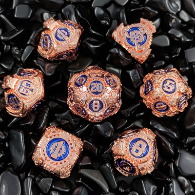 Metal Gear Dice Set DND Dungeons And Dragons TRPG Tabela de dados poliédricos D6