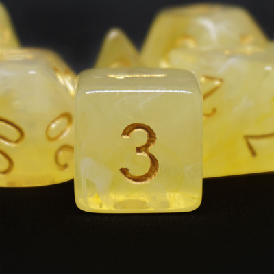 Margem Aguda Fumo Laranja Dados de Resina Multidirecionais Para Crianças Praticar Matemática Mental Aritmética