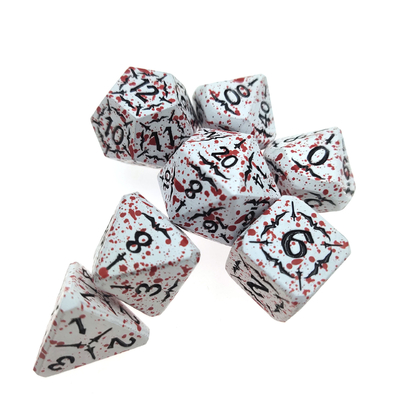 Águia de metal sólido multi-face de papel-jogo de dados World of Warcraft