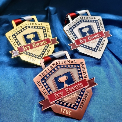 Medalha de metal de maratona para ocasiões e eventos