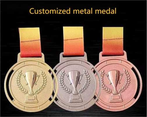 Metal resistente ao desgaste e medalhas de resina Logotipo personalizado