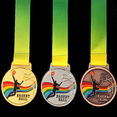 Metal resistente ao desgaste e medalhas de resina Logotipo personalizado