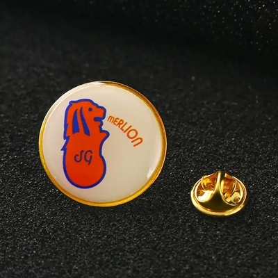 Emblema de metal de cor dourada 2,5 cm 2,8 cm 3 cm Broche de metal
