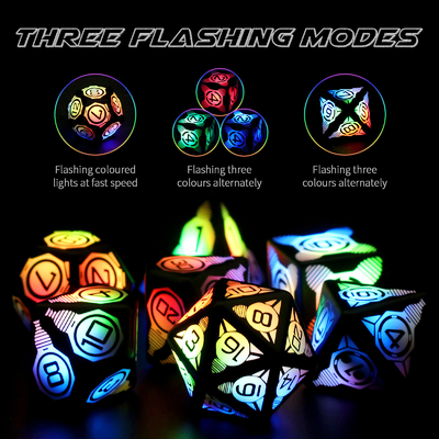 Plástico LED Quadros Luminosos Recarregáveis Quadros Multifaces