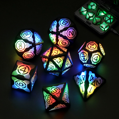 Plástico LED Quadros Luminosos Recarregáveis Quadros Multifaces