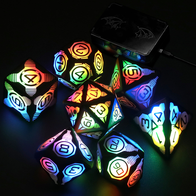 Plástico LED Quadros Luminosos Recarregáveis Quadros Multifaces