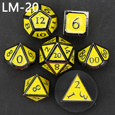 Jogo de dados D20 D &amp; D poliedro DND conjunto de dados RPG