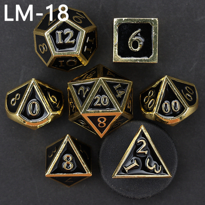 Jogo de dados D20 D &amp; D poliedro DND conjunto de dados RPG