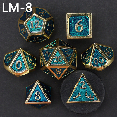 Jogo de dados D20 D &amp; D poliedro DND conjunto de dados RPG