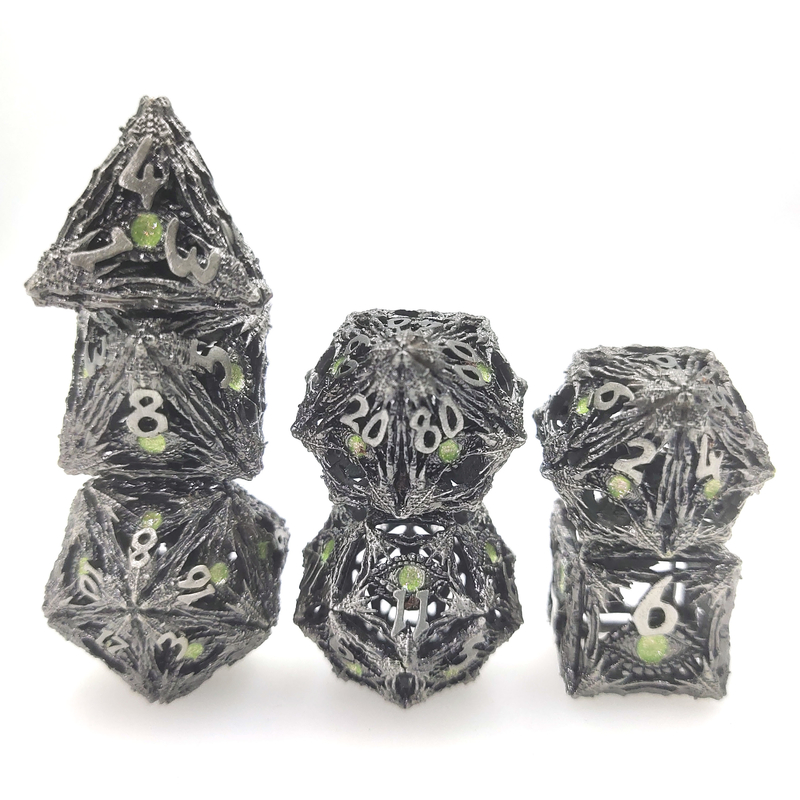 Dice Wear Resistant Edge Resin Portable For Shadow Run Dungeons and Dragons RPG