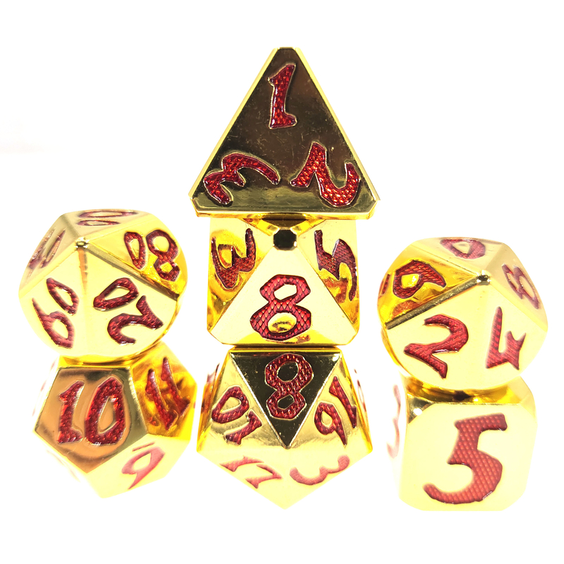 Carta de Tarô Derramando GST Multiuso Mini RPG Dado Inodoro Mini Luxo Poliédrico