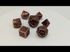 Os dados enchidos líquidos duráveis antiusura, RPG líquido impermeável do núcleo cortam