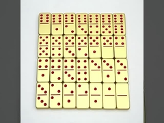 Dados poliédricos do metal